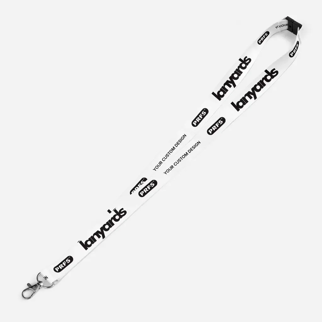 Sublimation Printing Lanyard 2 attachment