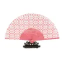 Foldable Paper Fan - Bamboo Ribs