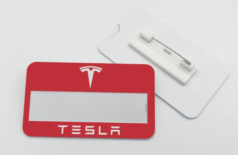 Reusable Name Badge - PVC