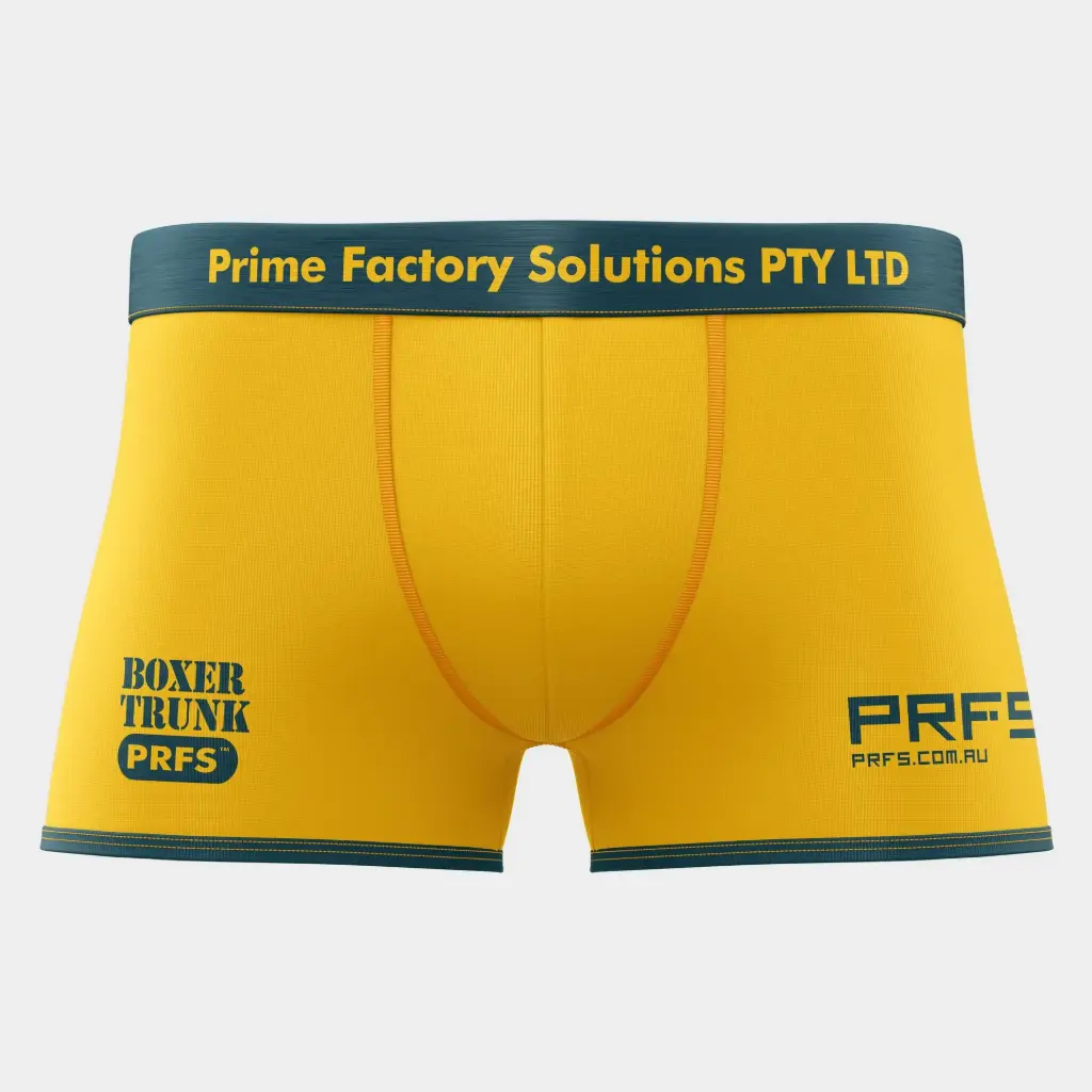 Cotton Sublimation Man Underwear / Trunk - Placement Print