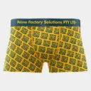 Cotton Sublimation Man Underwear / Trunk - Repetitive Print