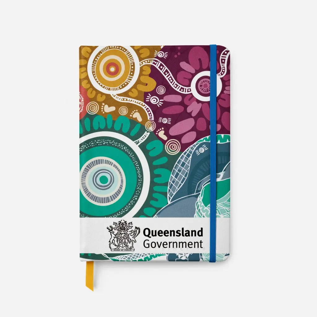 NOTEBOOK A5 Cardboard Cover -  Customized Full Color Printing